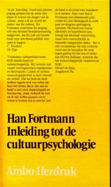 Han Fortmann; Inleiding tot de cultuurpsychologie