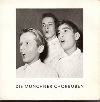 Die Münchner Chorbuben- EP vinyl jaren 60 - 1