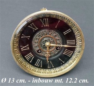 === Pendule uurwerk = zaagslagwerk / gongslag = oud =22553 - 1