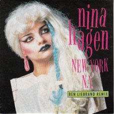 VINYLSINGLE  * NINA HAGEN * NEW YORK  * HOLLAND 7"