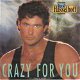 VINYLSINGLE * DAVID HASSELHOFF * CRAZY FOR YOU * GERMANY - 1 - Thumbnail