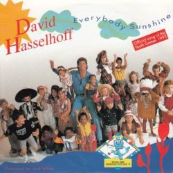 VINYLSINGLE * DAVID HASSELHOFF * EVERYBODY SUNSHINE *GERMANY - 1
