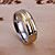 Nieuw-verzilverde/gouden ring met zirconia steen - 1 - Thumbnail