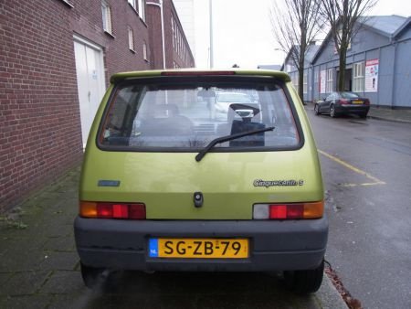 Sloopauto inkoop Den haag Fiat Cinquecento voor onderdelen - 1