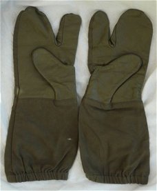Handschoenen / Overwanten, Gevechts, Koninklijke Landmacht, maat: 11, 1987.(Nr.1)