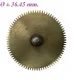 Veer trommel = Franse pendule = zonder veer =22621 - 1 - Thumbnail