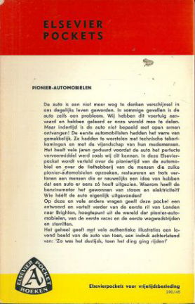 Ebeling, H.C. - Pionier-Automobielen - nr. 1