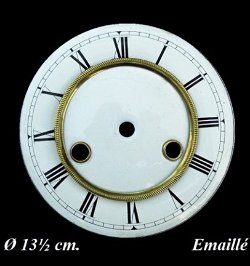 === Wijzerplaat = emaillé = oud === 22641