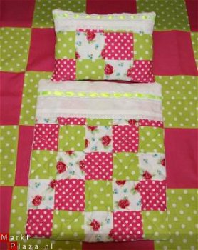 Quilt sprei voor Baby born - 1