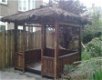 Bamboe patio tuinhuis gazebo small - 1 - Thumbnail