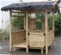 Bamboe patio tuinhuis gazebo small - 1 - Thumbnail