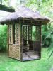 Bamboe patio tuinhuis gazebo small - 1