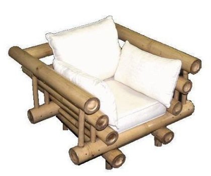 Colonial Bamboo Bamboo Garden Lounge meubles. - 1