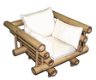 Colonial Bamboo Bamboo Garden Lounge meubles. - 1 - Thumbnail