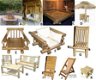 Colonial Bamboo Bamboo Garden Lounge meubles. - 1 - Thumbnail