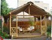 Bamboe patio tuinhuis gazebo - 1 - Thumbnail