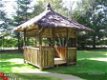 Bamboe patio tuinhuis gazebo - 1 - Thumbnail