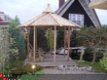 Bamboe patio tuinhuis gazebo - 1 - Thumbnail