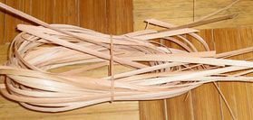 Nawa japonais corde de palmier noir / rotin - 1