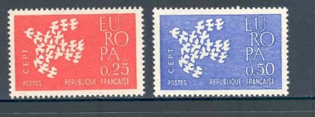 Frankrijk 1961 Europa-CEPT postfris - 1