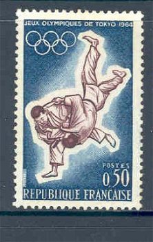 Frankrijk 1964 Jeux Olympiques de Tokyo postfris - 1