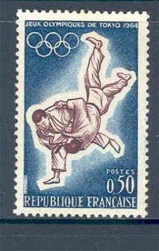 Frankrijk 1964 Jeux Olympiques de Tokyo postfris