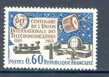 Frankrijk 1965 Cent. de la U.I.T. postfris - 1