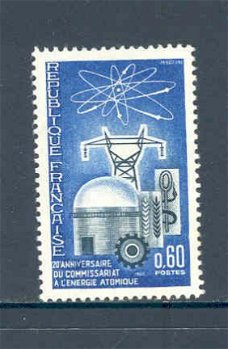 Frankrijk 1965 Commissariat Energie Atomique postfris