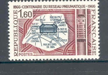 Frankrijk 1966 Poste pneumatique postfris - 1
