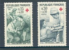 Frankrijk 1966 Croix-Rouge postfris