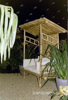 Bamboo Bamboo Lounge Mobilier de jardin Oranda. - 1