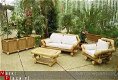 Bamboe tuin lounge meubelen Plantage. - 1 - Thumbnail