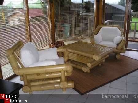 Bamboe tuin lounge meubelen Plantage. - 1