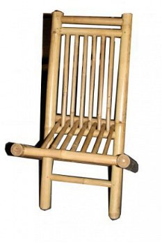 bamboepaal Bamboe Tuinsets en stoelen. - 1
