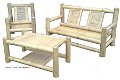 bamboepaal Bamboe Tuinsets en stoelen. - 1 - Thumbnail