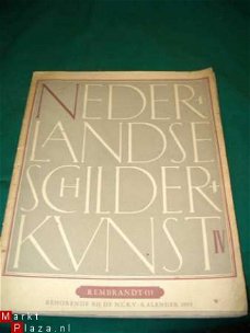 Boek Rembrandt no 1 behorend bij de N.C.R.V kalender 1953.