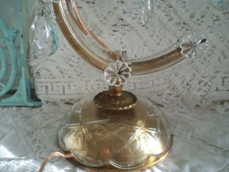 Prachtige 3-armige staande Marie Therese lamp - Afbeelding 3