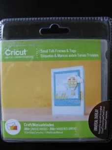 Cricut Cartridge Small Talk Frames & Tags **nieuw**