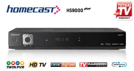 Gratis HS2100 bij een homecast HS 9000 satelliet ontvanger. - 1