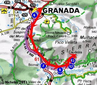 op vakantie naar Andalusie in Spanje, informatie - 1