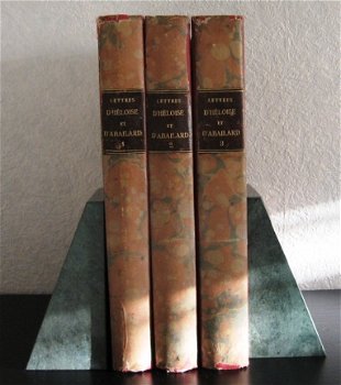 Lettres d'Héloïse et d'Abbelard 1796 HC Set van 3 met 8 grav - 7