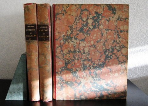 Lettres d'Héloïse et d'Abbelard 1796 HC Set van 3 met 8 grav - 8