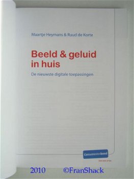 [2010] Beeld&geluid in huis,Heymans& De K, Consumentenbond - 2