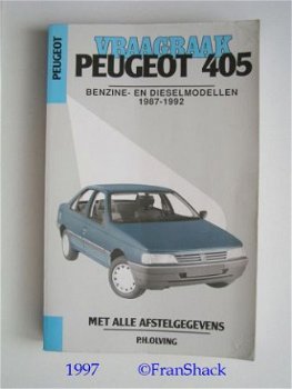 [1997] Vraagbaak Peugeot 405, Olving, Kluwer - 1