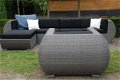 PROMO Loungeset Curved Grijs met ZWARTE kussens NU 1495,00! - 1 - Thumbnail