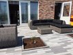 Loungeset Curved rondwicker lounge tuin bank set incl. levering - 7 - Thumbnail