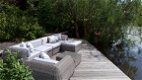 Loungeset Curved rondwicker lounge tuin bank set incl. levering - 8 - Thumbnail