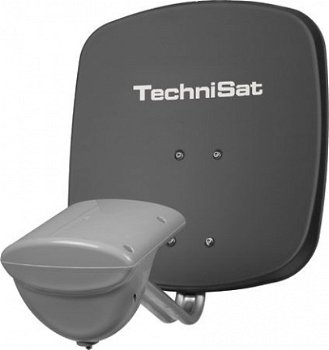 TechniSat multytenne DuoSat 4,3° single, Antraciet, schotel - 1