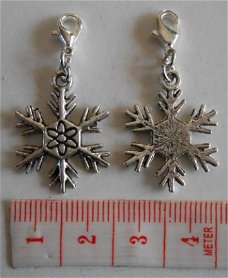 Charm sneeuwster 25 x 19 mm.