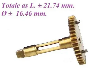 Minuutpijp = Franse pendule / regulateur =22727 - 1